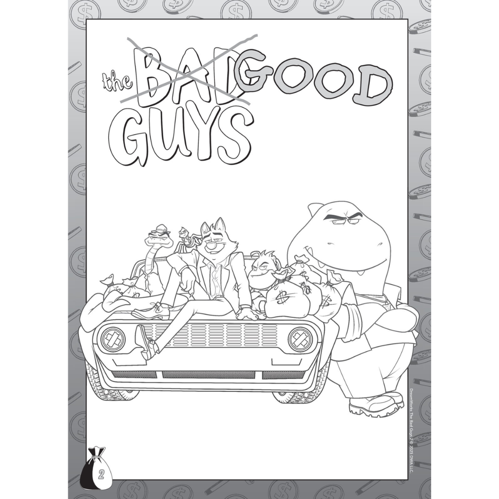 Libro de actividades The Bad Guys Movie 2