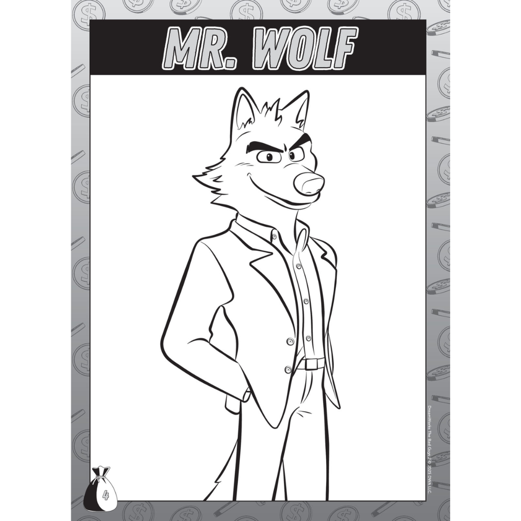 Libro de actividades The Bad Guys Movie 2