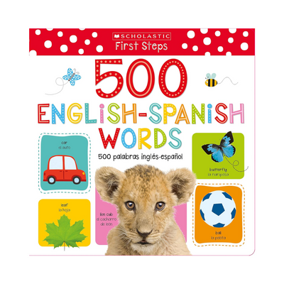 Libro Mis Primeras 500 palabras Inglés - Español