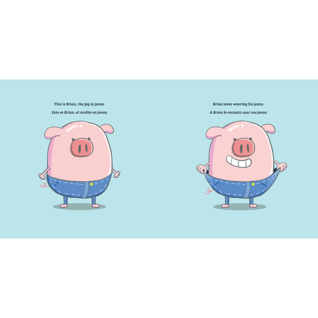 Libro Pig in Jeans / Cerdito en jeans