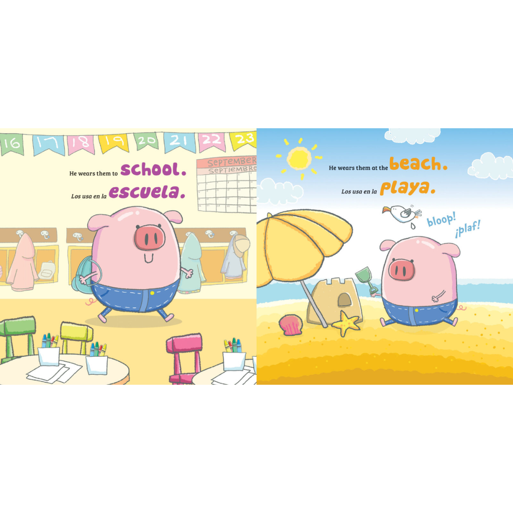 Libro Pig in Jeans / Cerdito en jeans