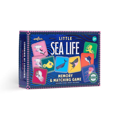 Juego pequeño memorice océano