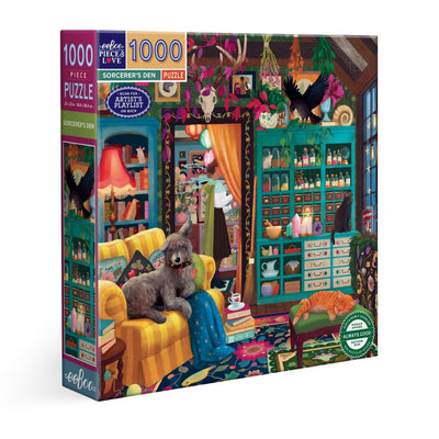 Puzzle 1000 piezas: Sorcerer's Den
