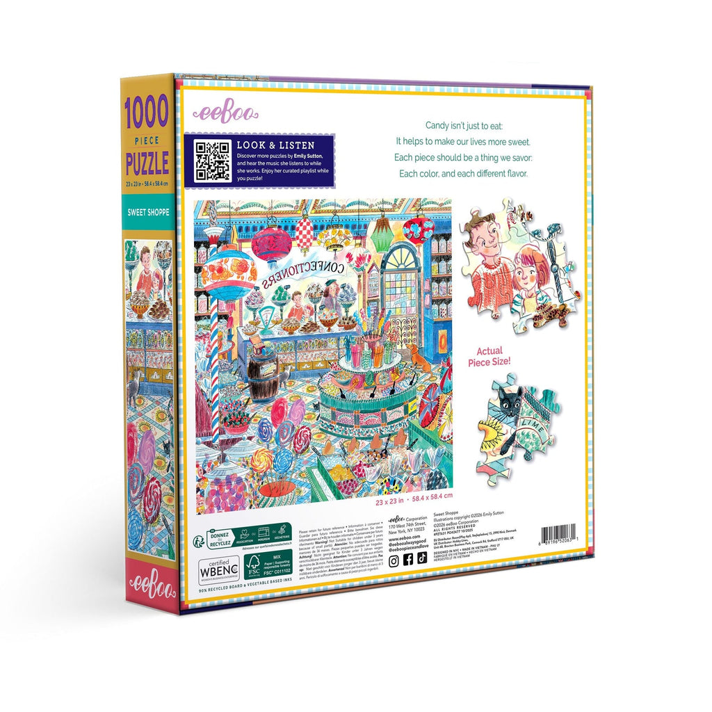 Puzzle 1000 piezas: Sweet Shoppe