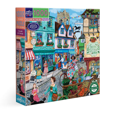 Puzzle 1000 piezas: Village by the Sea