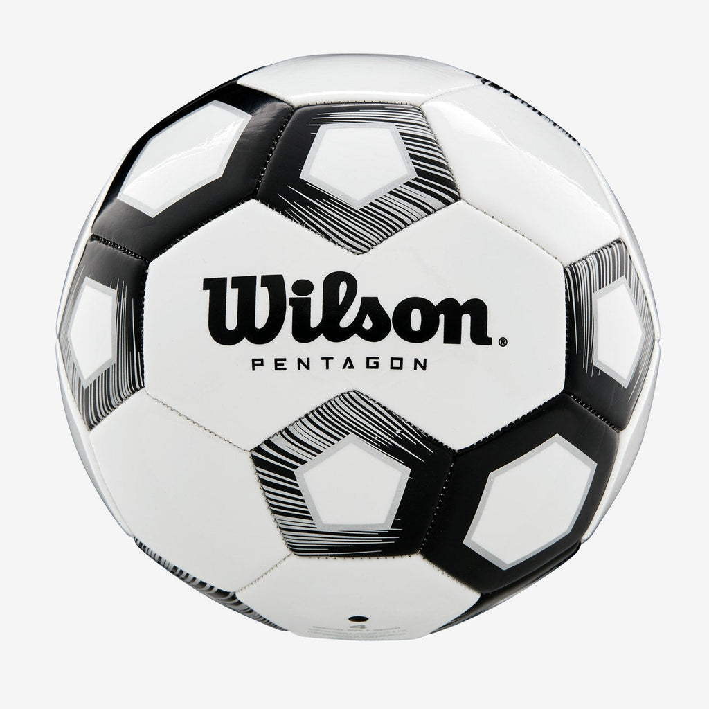 Balón Futbol Wilson Pentagon Tamaño 5 Negro