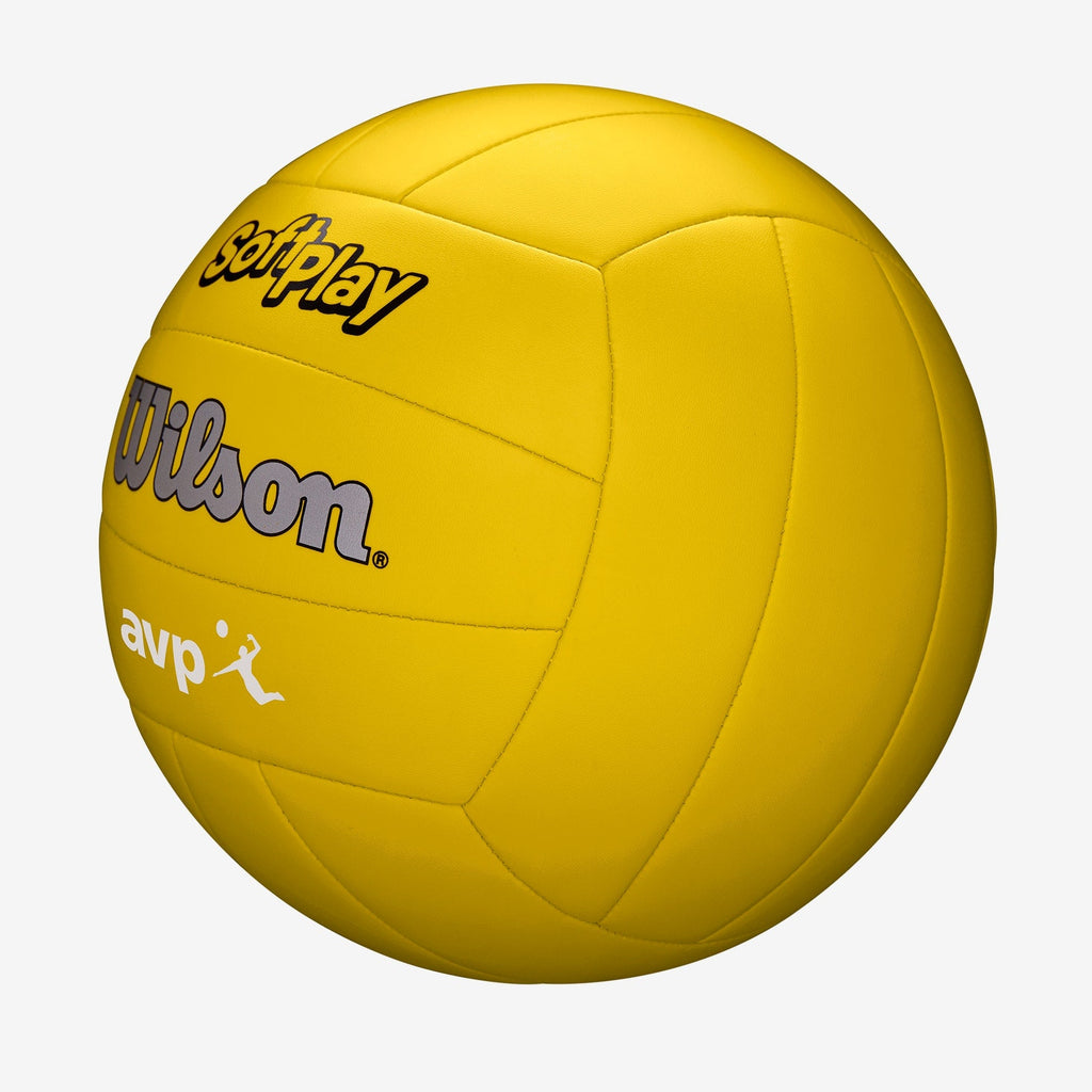 Balón Volleyball Wilson Soft Play AVP Tamaño 5 Amarillo