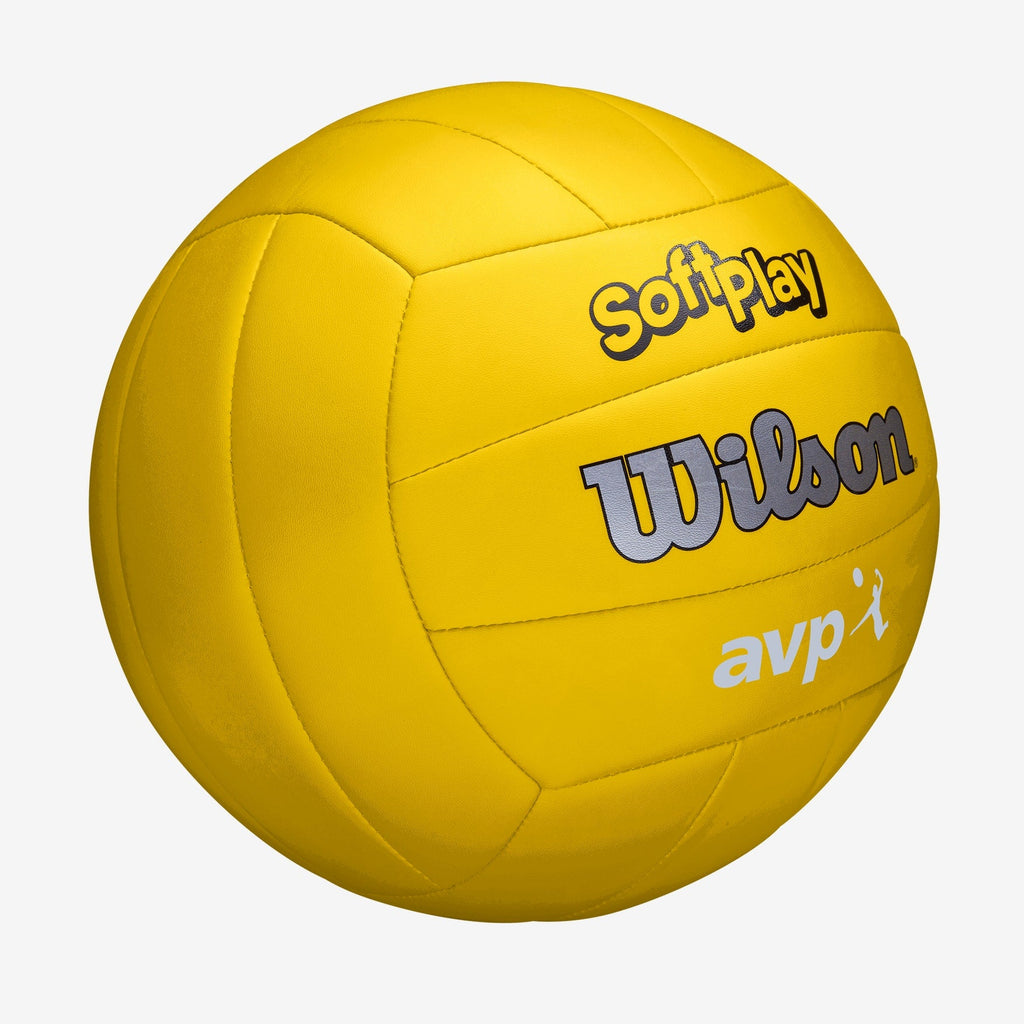 Balón Volleyball Wilson Soft Play AVP Tamaño 5 Amarillo