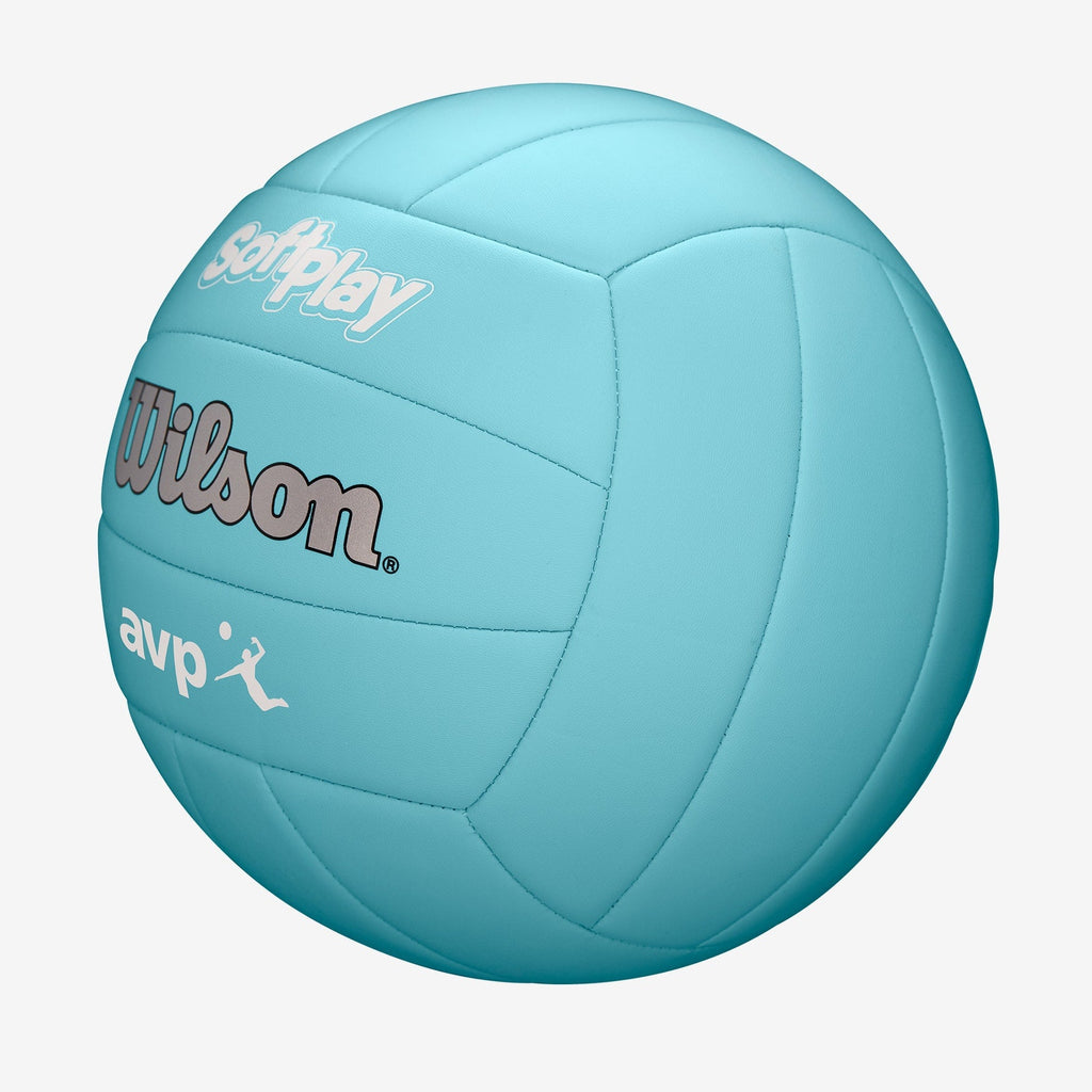 Balón Volleyball Wilson Soft Play AVP Tamaño 5 Azul