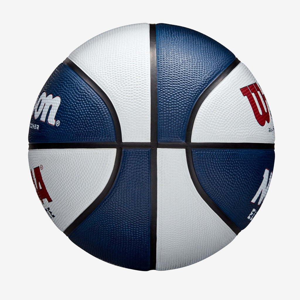 Balón Basketball Wilson NCAA Elevate Tamaño 7 Azul Blanco