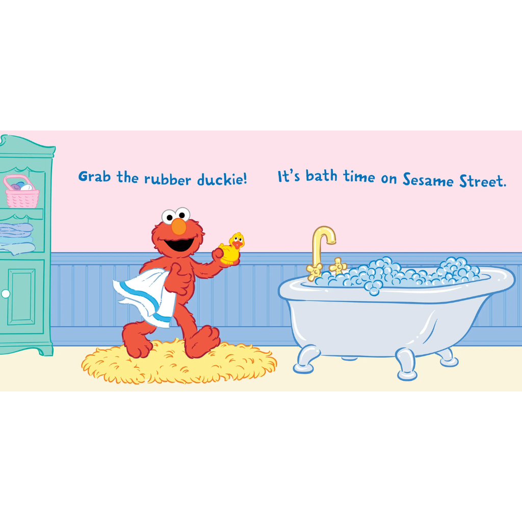 Libro Indesctructible: Sesame Street - Let’s Take a Bath!
