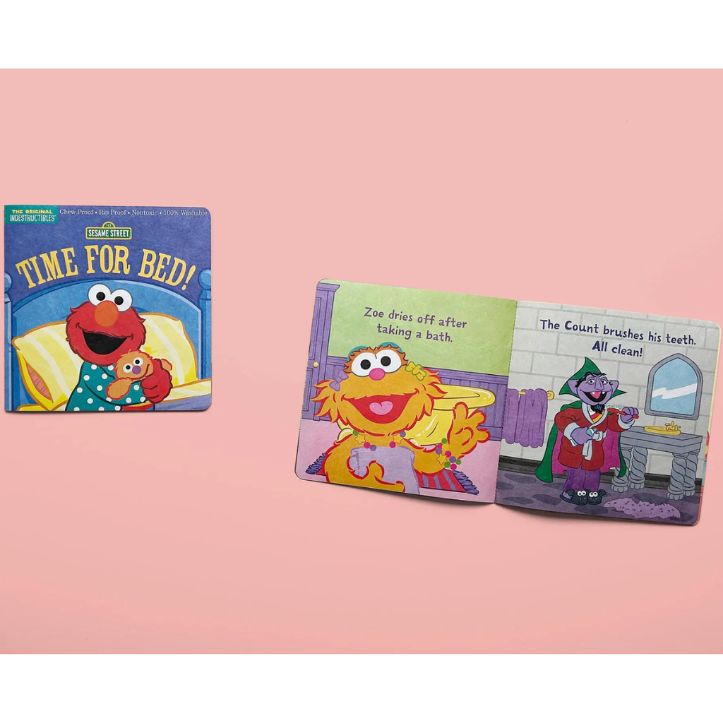 Libro Indesctructible: Sesame Street - Time for Bed!