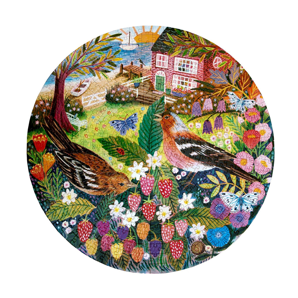 Puzzle redondo 500 piezas Birds by the Sea