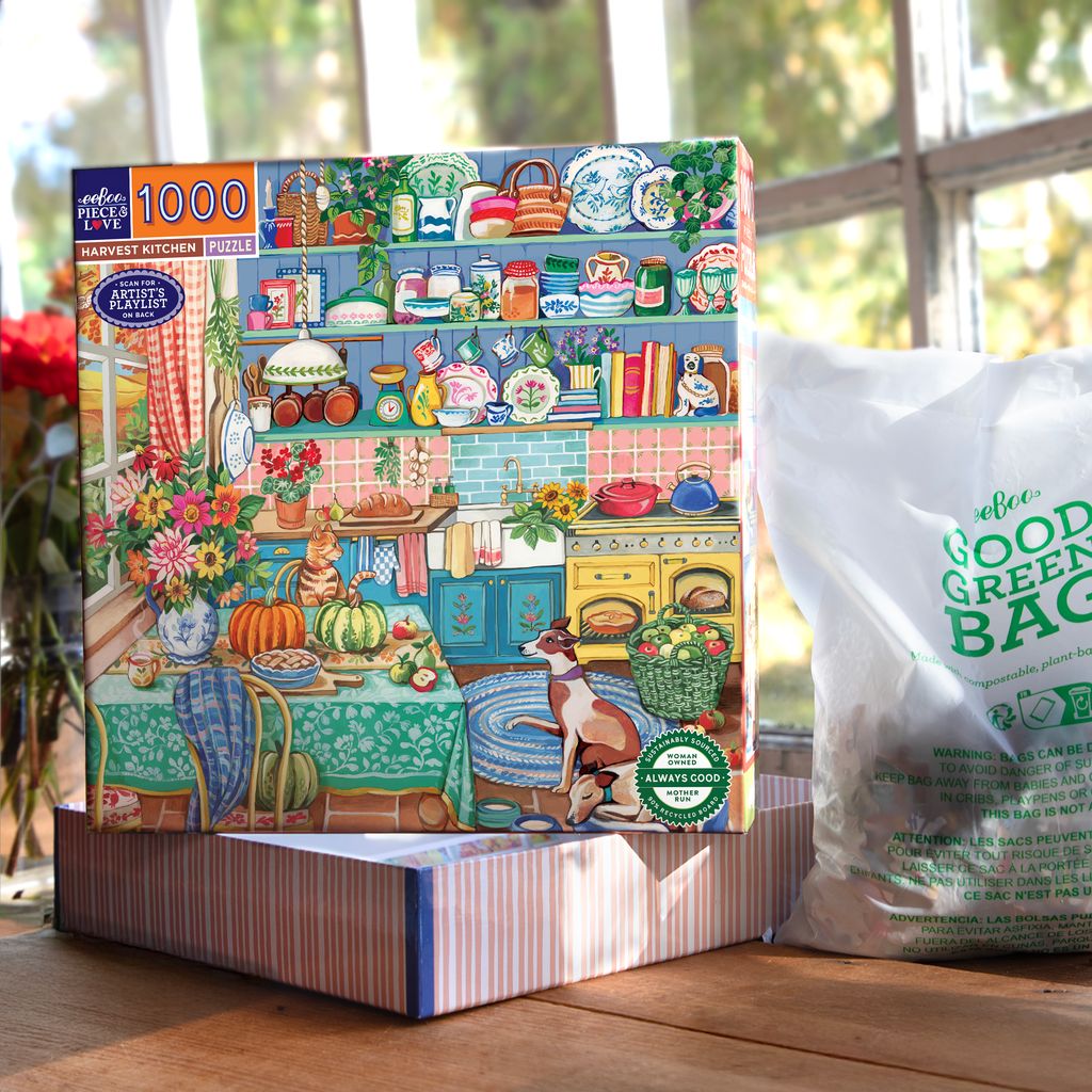 Puzzle 1000 piezas: Harvest Kitchen