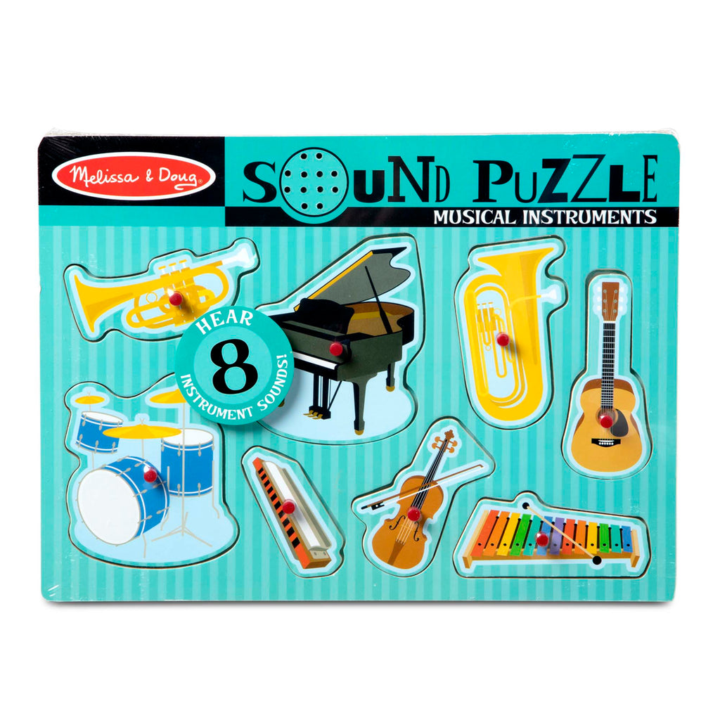 Puzzle con sonido - Instrumentos musicales