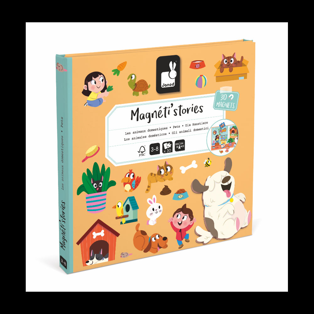 Cuento magnético Mascotas