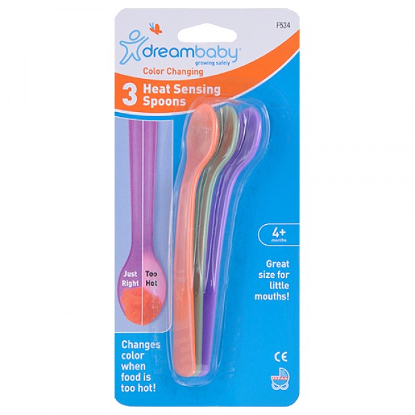 Pack de 3 cucharas suave con sensor de calor