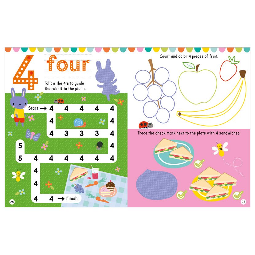 Libro de actividades con stickers: Early Learning