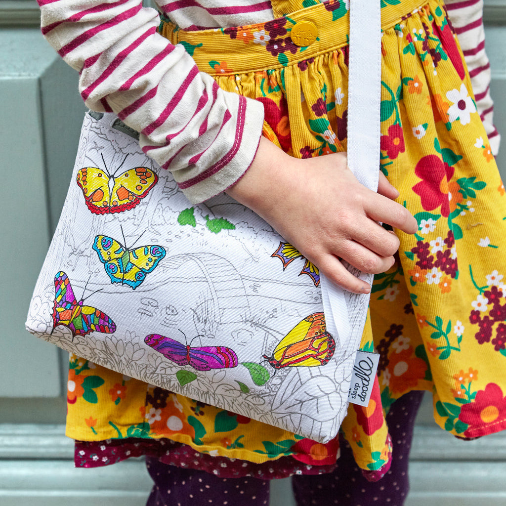 Cartera para Pintar Mariposas