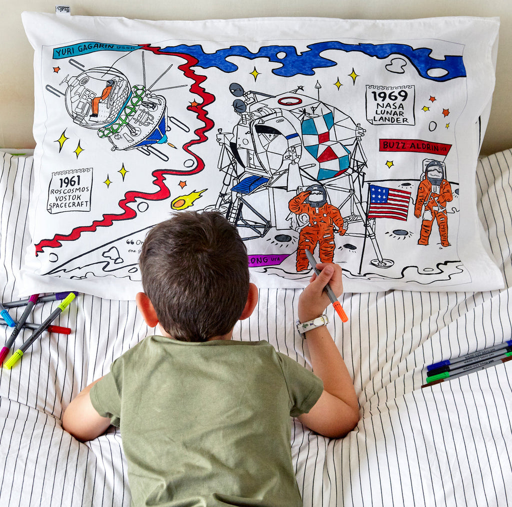 Funda de Almohada para pintar Espacio