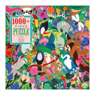 Puzzle 1000 piezas: Perezosos