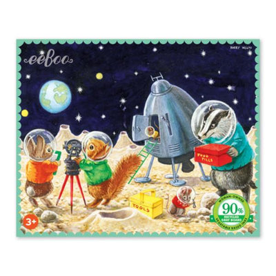 Mini Puzzle 36 piezas En la Luna