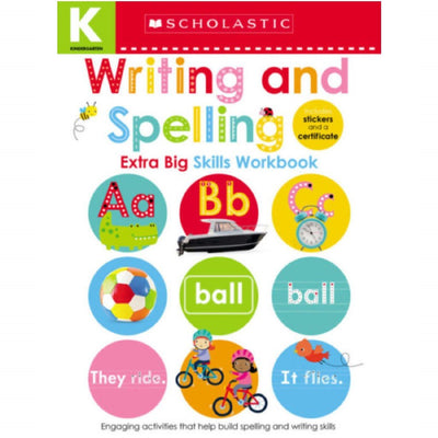 Libro Actividades Extra Grande Kinder: Escribir y Deletrear