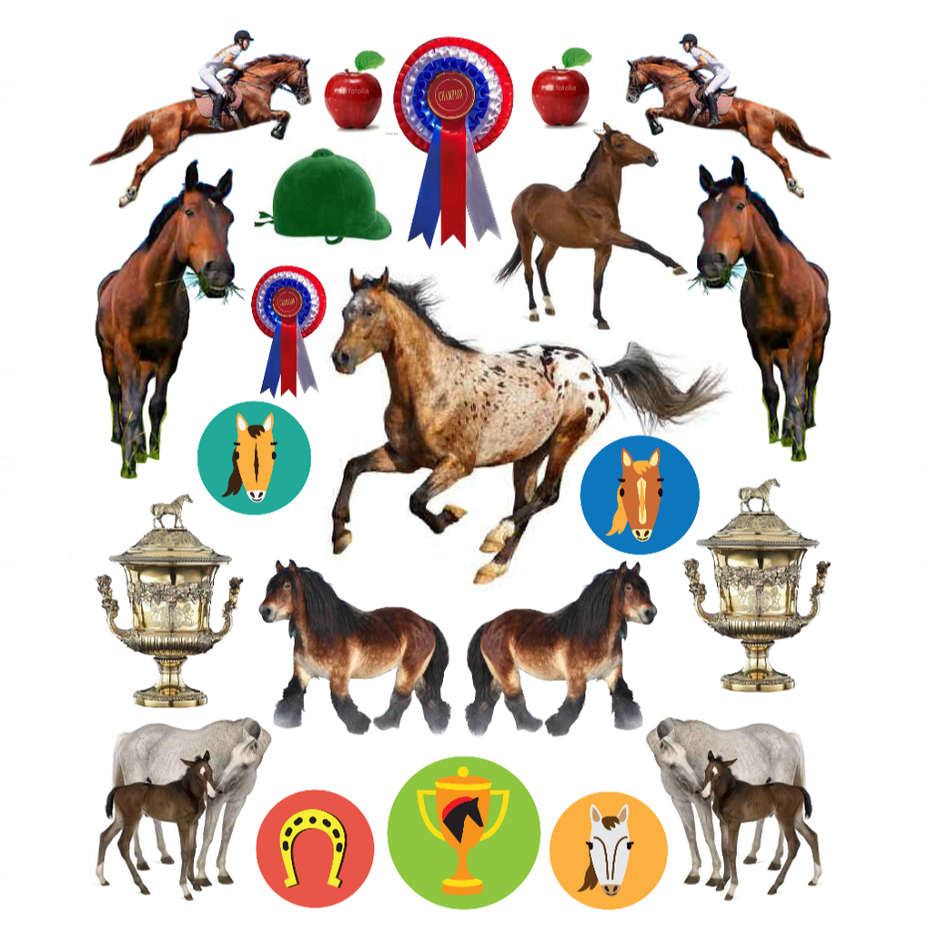 Libro Eyelike Stickers: Caballos