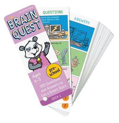 Brain Quest: Prekinder 4-5 años