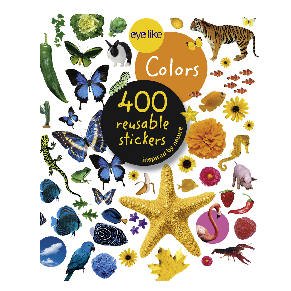 Libro Eyelike Stickers: Colores