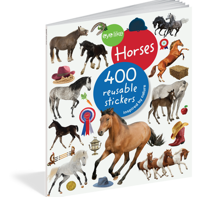 Libro Eyelike Stickers: Caballos