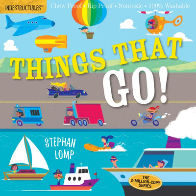 Libro Indesctructible: Things that go!