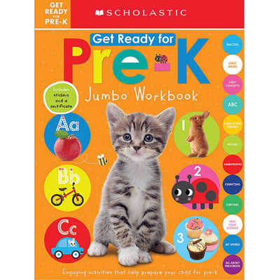 Libro de actividades Jumbo: Prep Pre-K