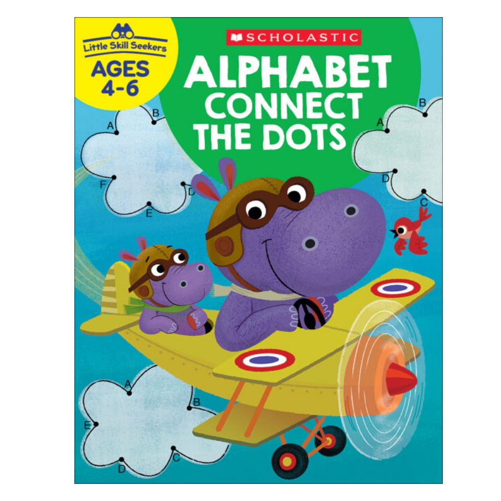 Libros Little Skill Seekers: Conecta los Puntos Alfabeto