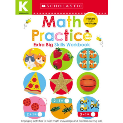 Libro Actividades: Práctica en Matemáticas (Kinder)