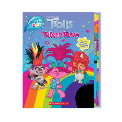 Libro de Acuarela Trolls: Water-Color!: Talent Show