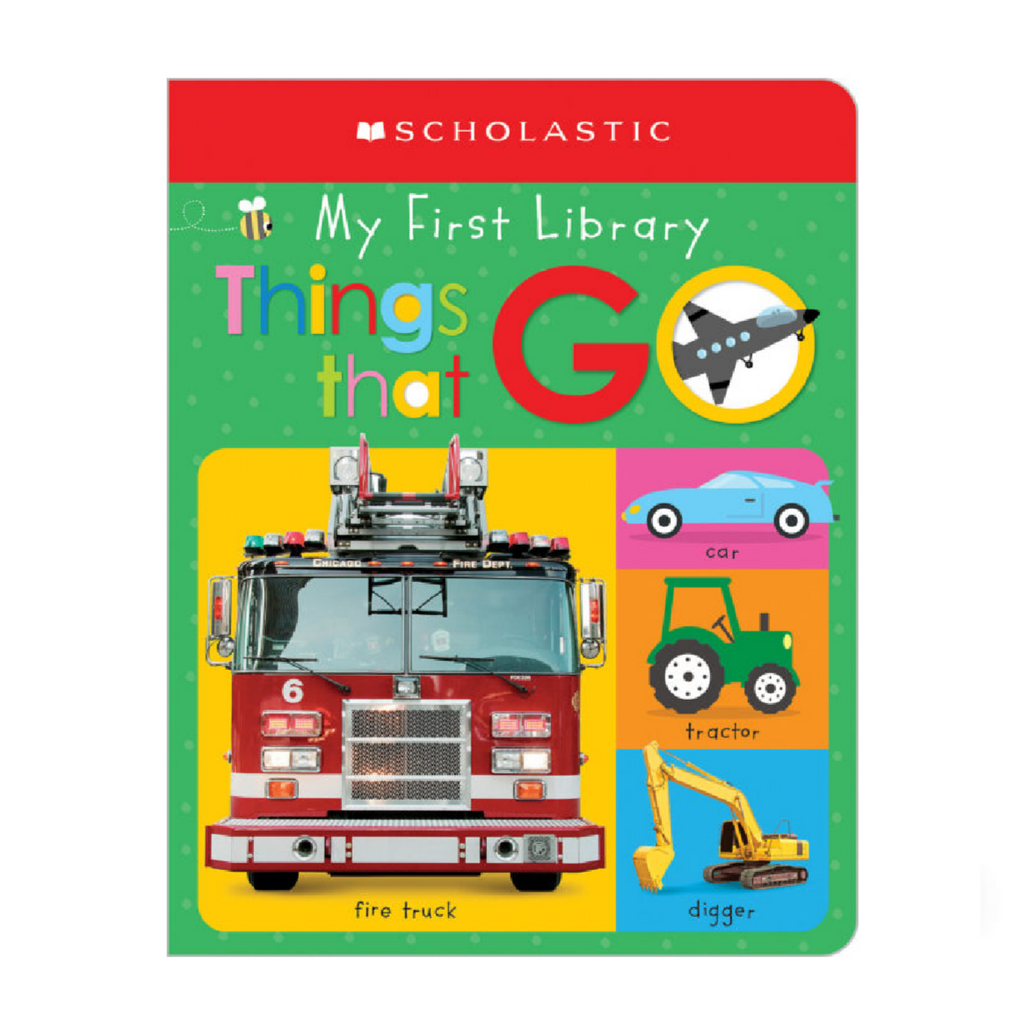 Libro mi primera biblioteca: My First Things That Go