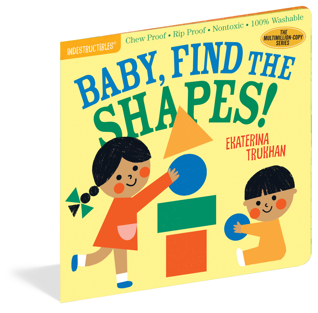 Libro Indestructible: Baby, find the shapes!