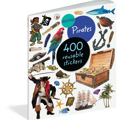 Libro Eyelike Stickers: Piratas