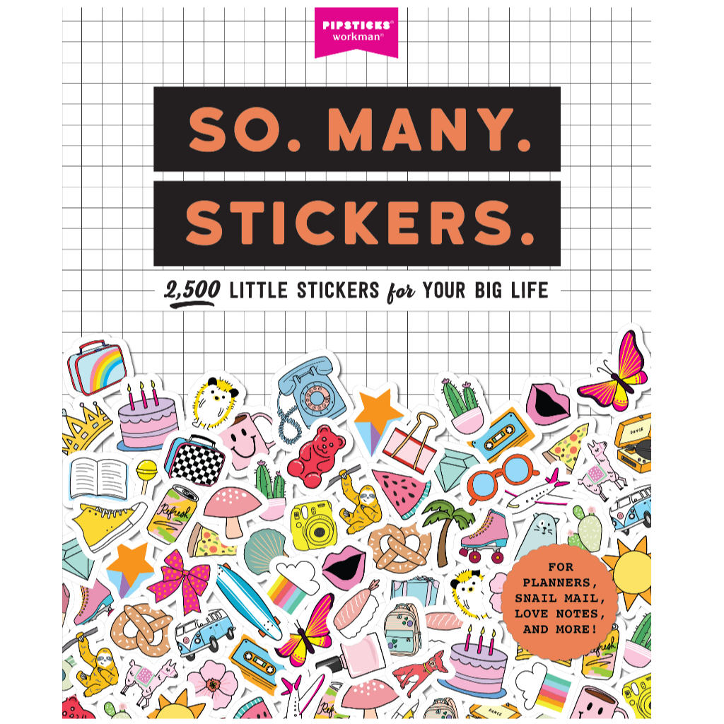 So. Many. Stickers.