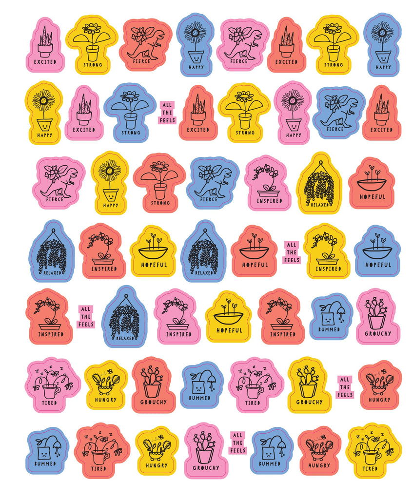 So. Many. Feelings Stickers.