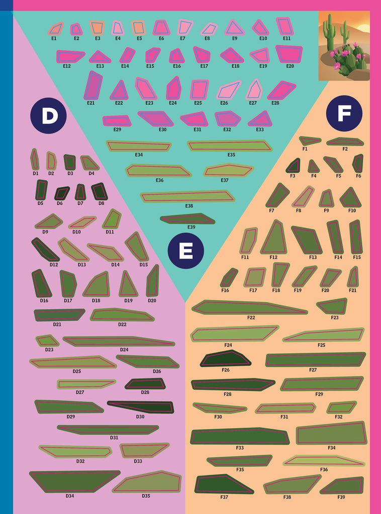 Pinta con Calcomanías: Plantas y flores