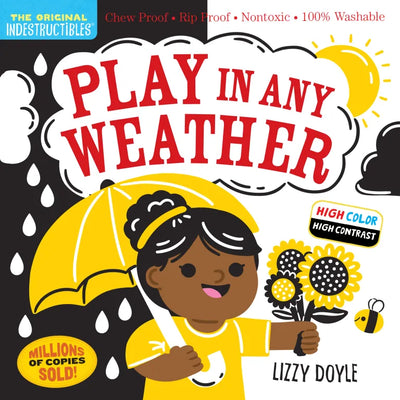 Libro Indesctructible: Play in any weather (Alto contraste de colores)