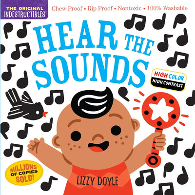 Libro Indesctructible: Hear the Sounds (Alto contraste de colores)