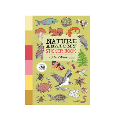 Libro de Stickers: Anatomía de la Naturaleza