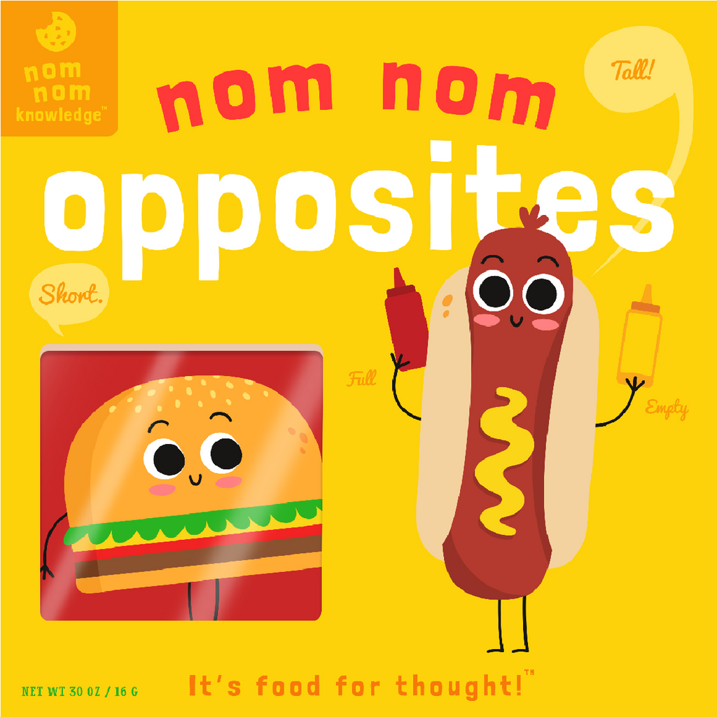 Libro Nom Nom: Opposites