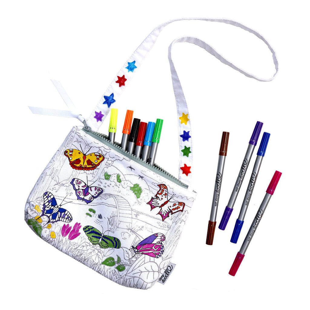 Cartera para Pintar Mariposas