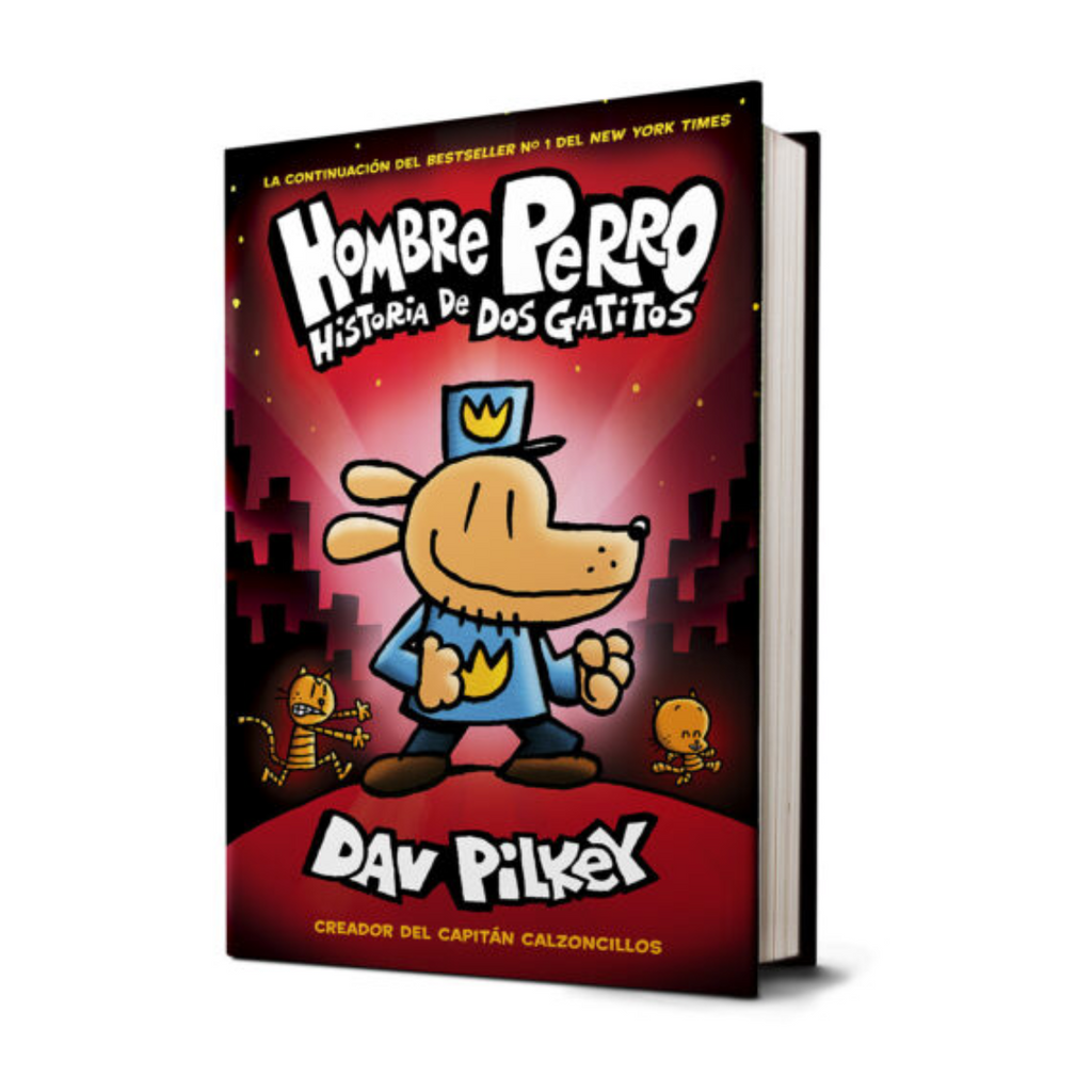 Hombre Perro libro 3 Historia de Dos Gatitos (En Español)