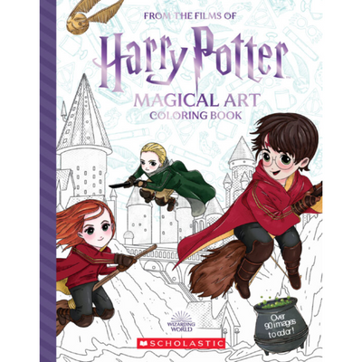 Harry Potter libro para colorear: Magical Art