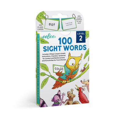 Tarjetas de Memoria 100 Sight Words - Nivel 2